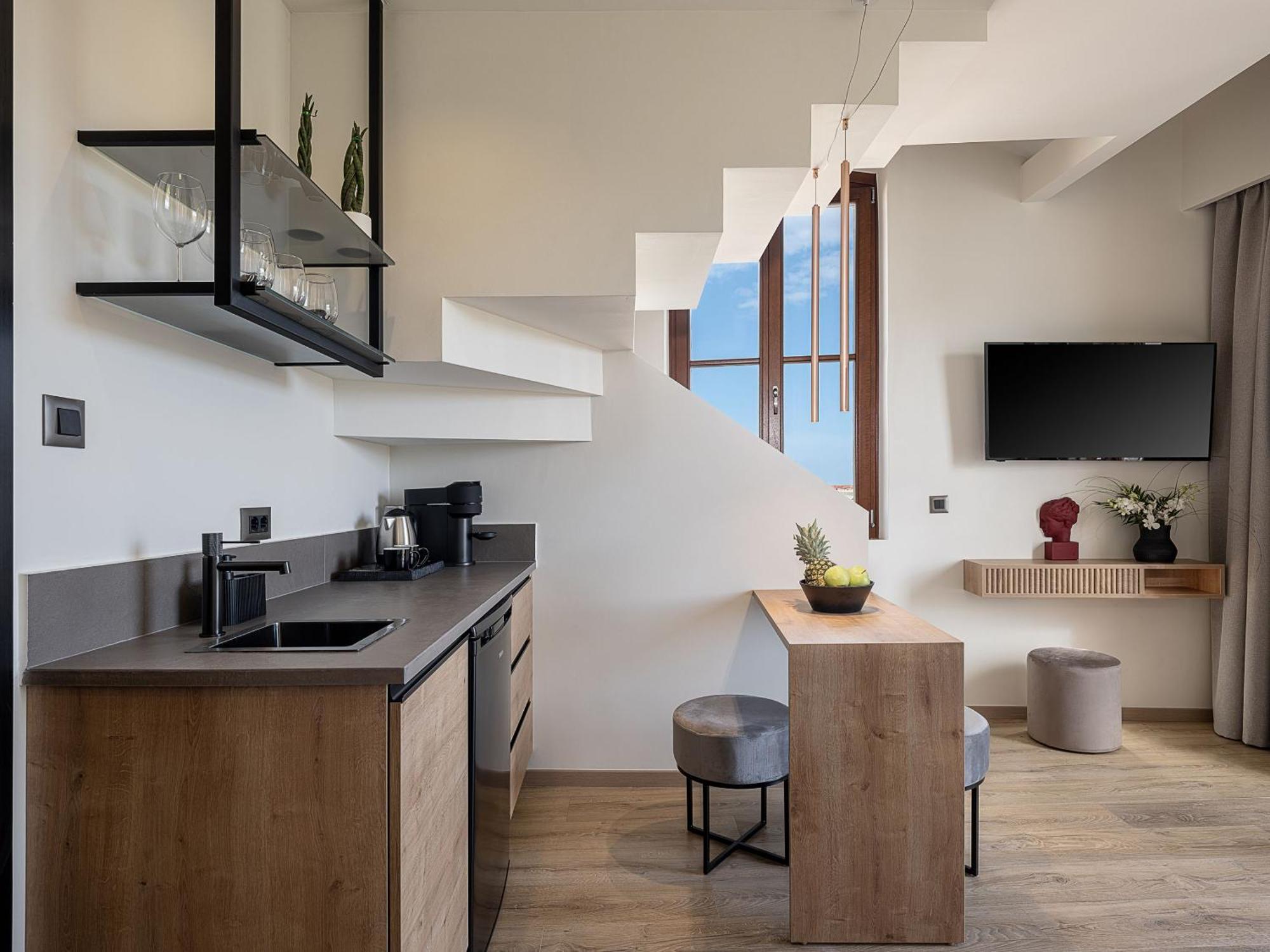 Ethos Suites La Canea Habitación foto